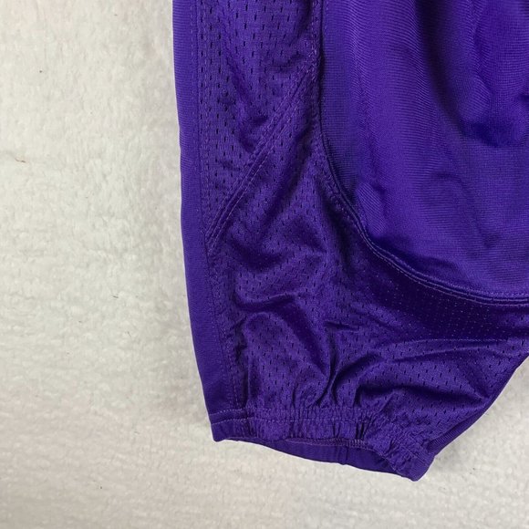 Nike Team Defender Football Pants Men's 2XL Purple Nylon Stretch High-Rise 6344 - Picture 3 of 10